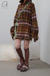 Vitelli leg cover FW22_LFT_002 gray coffee